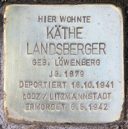 Stolpersteine Giesebrechtstrae 7 #2