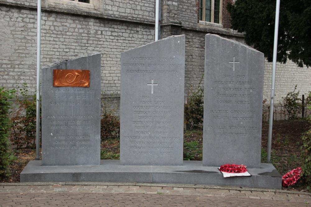 War Memorial Zingem #1