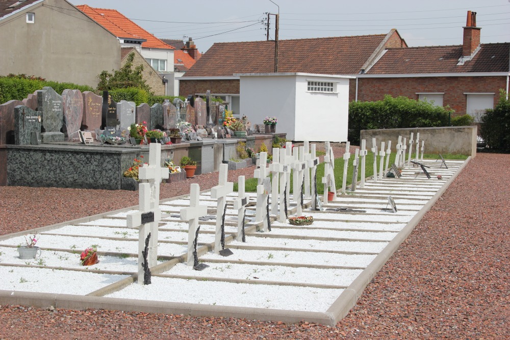 Franse & Belgische Oorlogsgraven Bourbourg	 #2