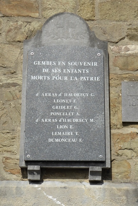 Oorlogsmonument Gembes #4