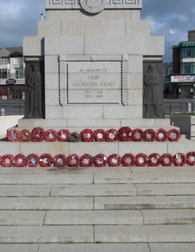 Oorlogsmonument Blackpool #4