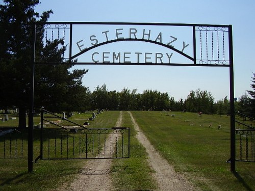 Commonwealth War Grave Esterhazy Protestant Cemetery
