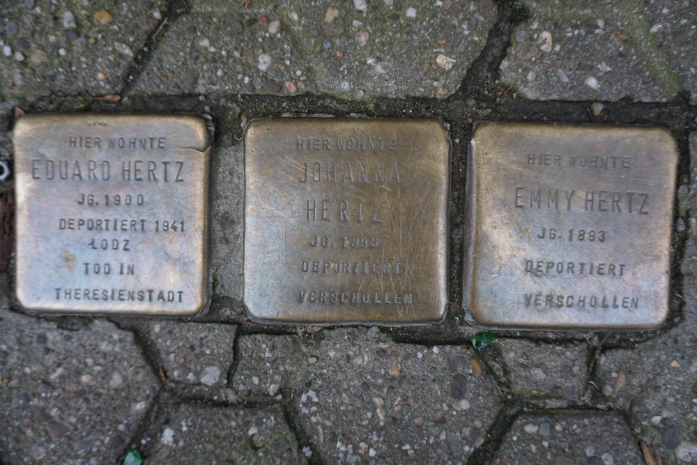 Stolpersteine Maria-Hilf-Strae 3