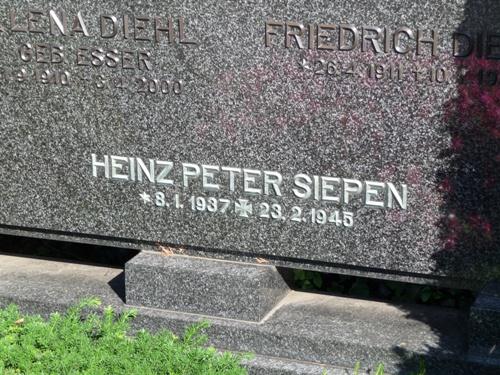 Remembrance Texts German Fallen Niederauem #1