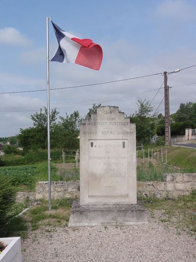 Memorial Nouvron 321st R.I. Douamont