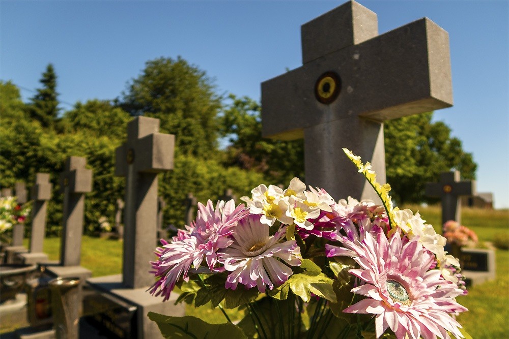 Belgian Graves Veterans Gemmenich Cemetery #4