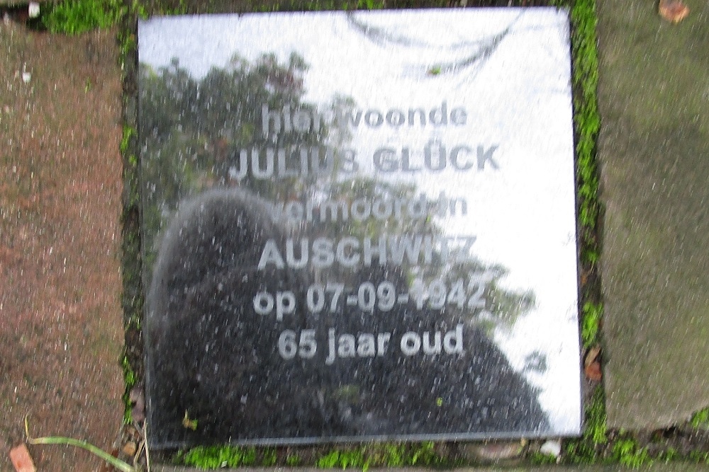 Memorial Stone Jacob Catslaan 18