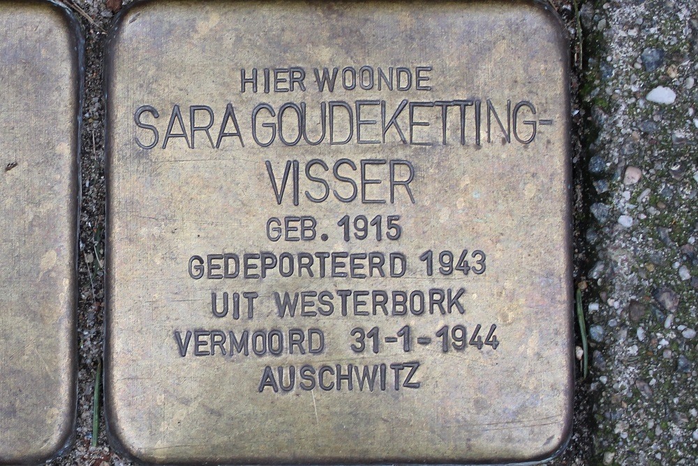 Stolpersteine Commelinstraat 15 #4