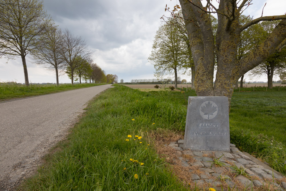 Marker No. 4 Canadian Liberation Route #2