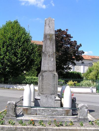 Monument Eerste Wereldoorlog Ambleville
