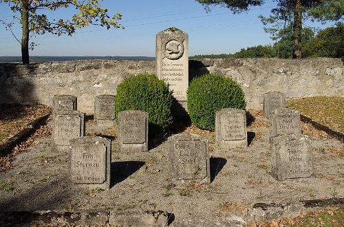 Oorlogsmonument Joodse Begraafplaats Diespeck #1