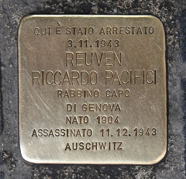 Stolperstein Galleria Giuseppe Mazzini #1