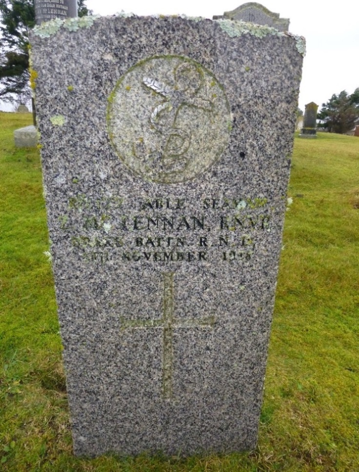 Commonwealth War Grave Mellon-Charles Burial Ground