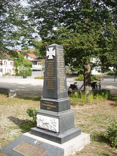 War Memorial WW2 Möggingen #2