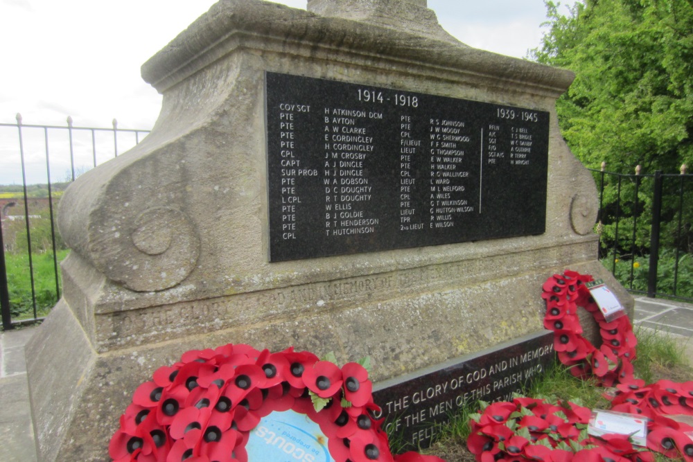 War Memorial Egglescliffe and Preston on Tees #3