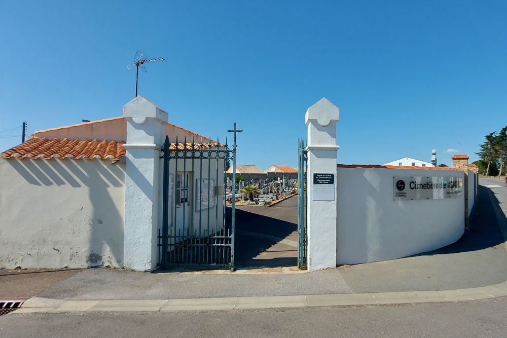 Oorlogsgraf van het Gemenebest Les Sables-d'Olonne #1