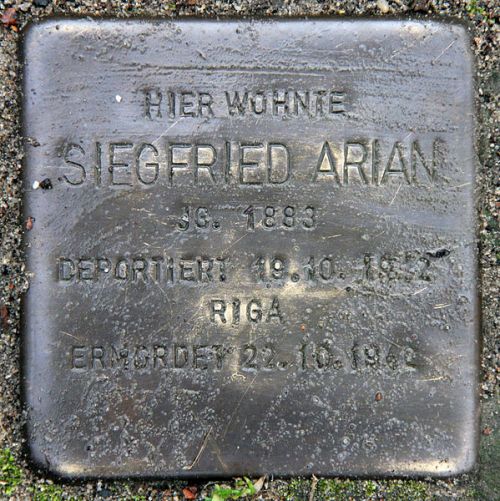 Stumbling Stones Gutachstraße 14 #2
