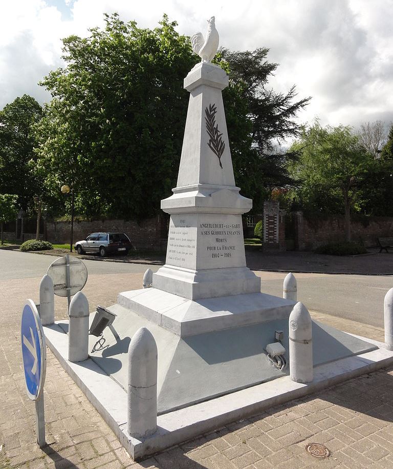 War Memorial Anguilcourt-le-Sart