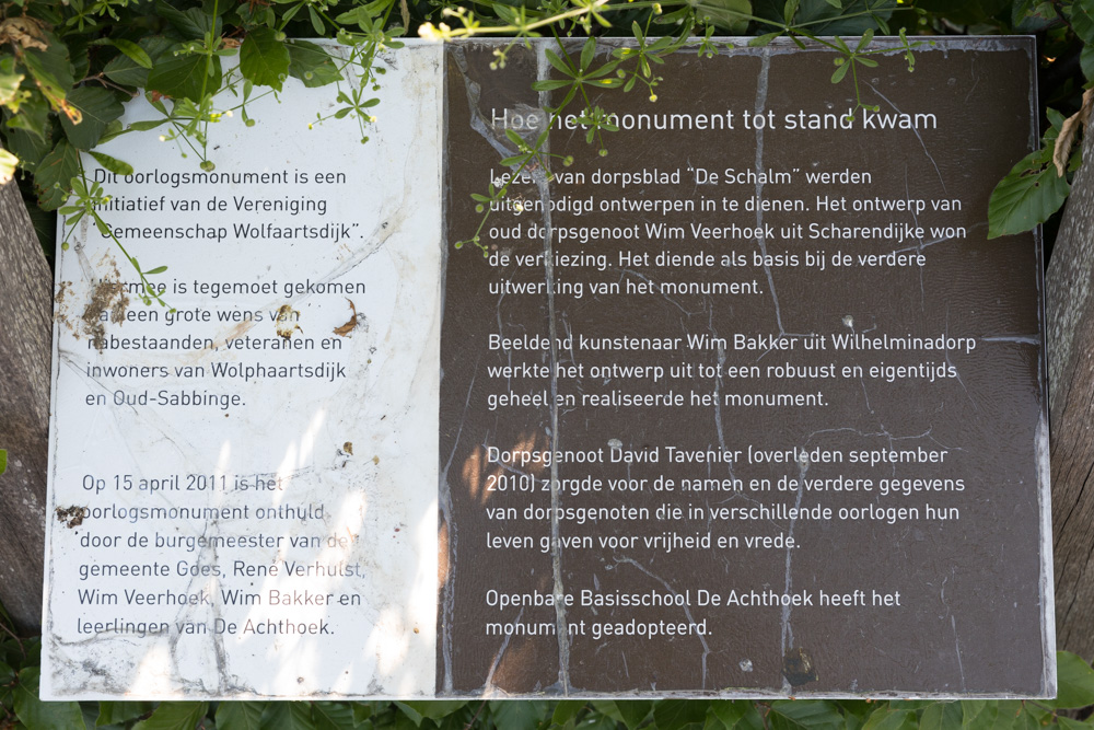 War Memorial Wolphaartsdijk #5