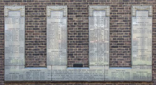 War Memorial Streatham