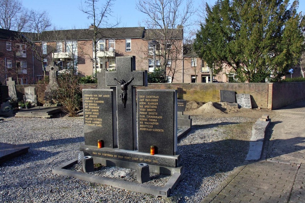 Graven Burgerslachtoffers Rooms Katholieke Begraafplaats Limmel #3