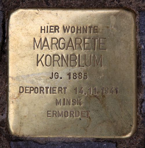 Stolperstein Danckelmannstrae 54