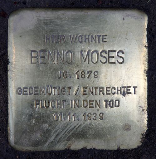 Stolpersteine Mommsenstrae 66 #4