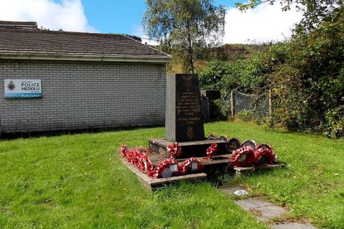 War Memorial Garw Valley #1