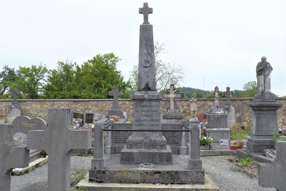 Oorlogsmonument Gemeentelijke Begraafplaats Hargnies #1