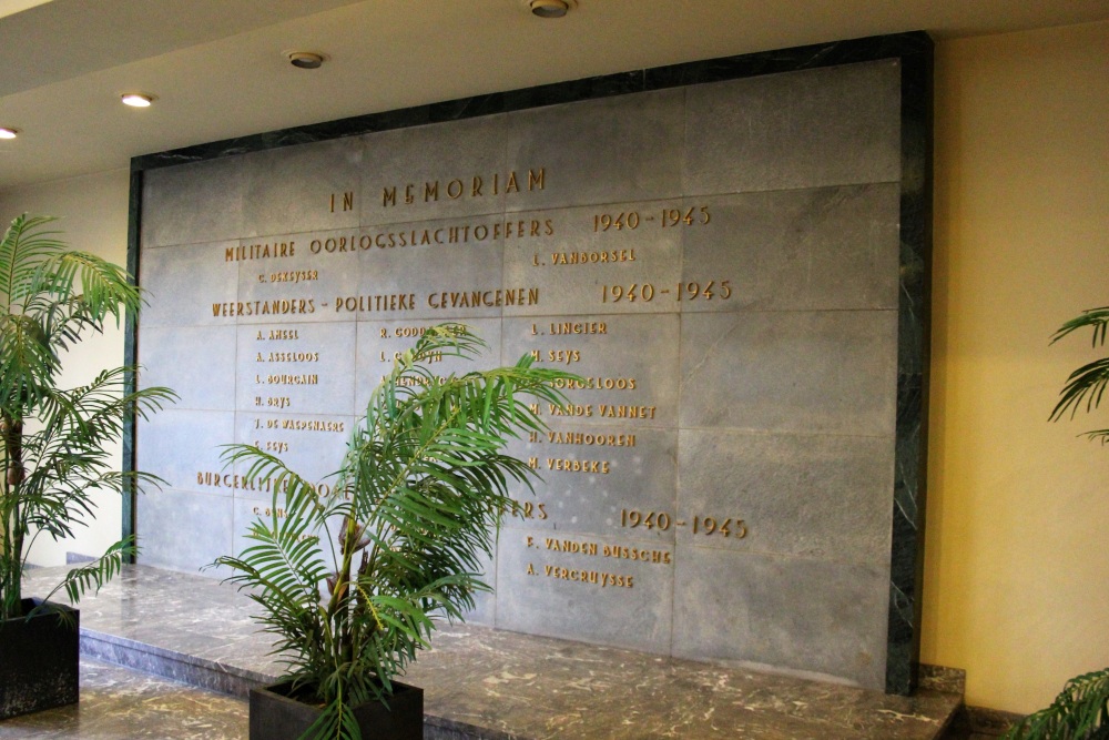 Memorials City Hall Ostend #2