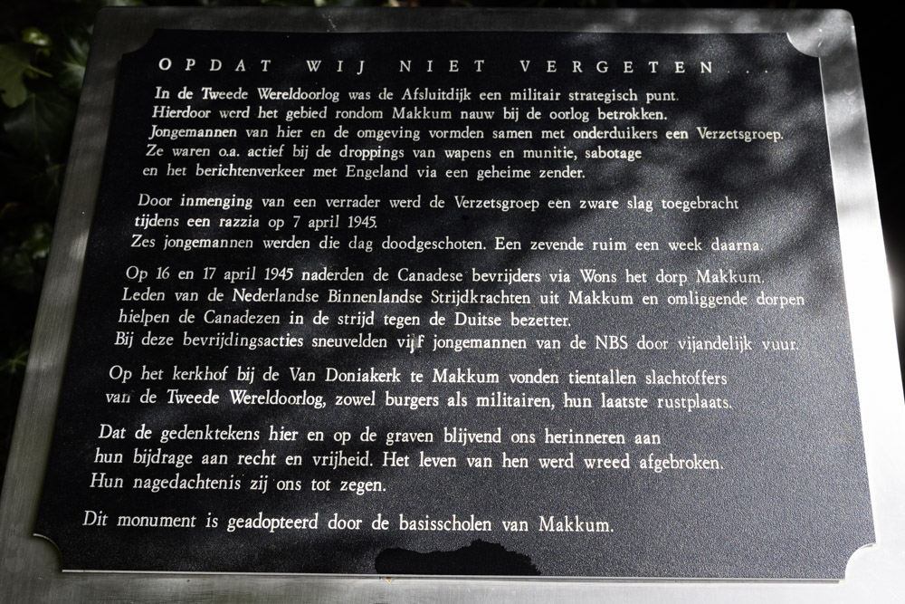 Resistance Memorial Makkum #4