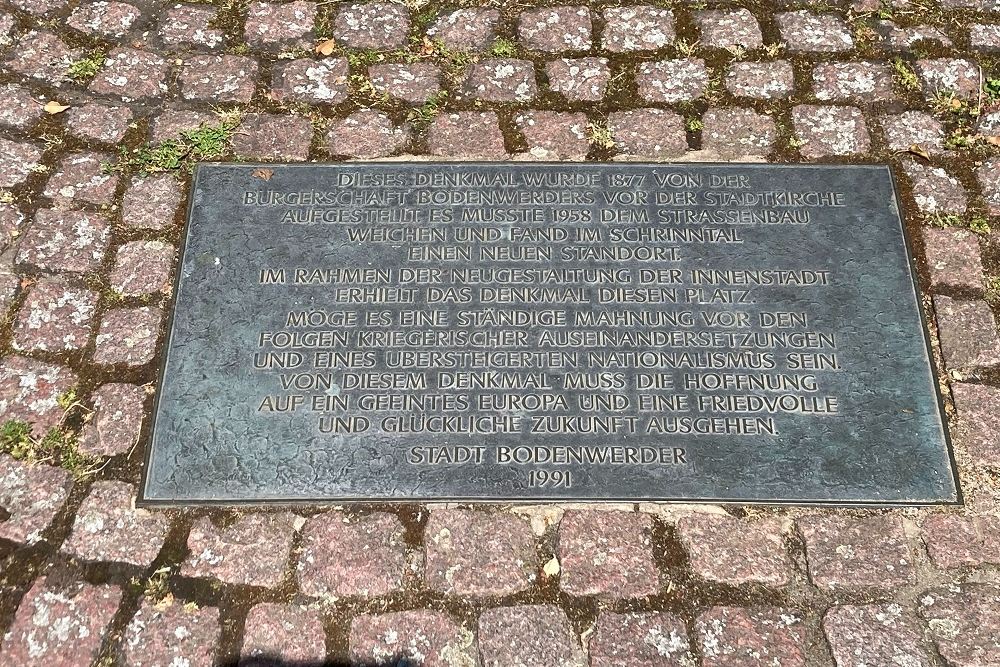 Oorlogsmonument Frans-Duitse Oorlog Bodenwerder #2