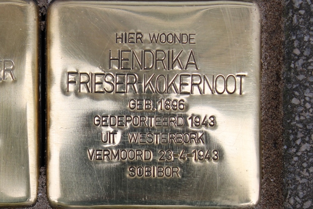 Stolpersteine Oranjeboomstraat 329a #4