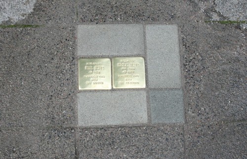 Stolpersteine Beiertheimer Allee 26 #1