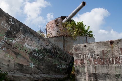 Japanse Kustbatterij & Bunkers