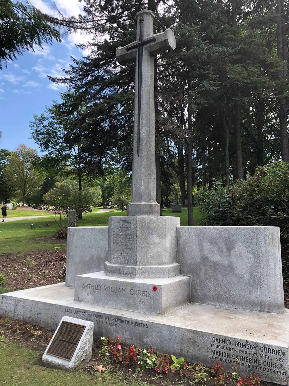 Grafmonument General Arthur Currie