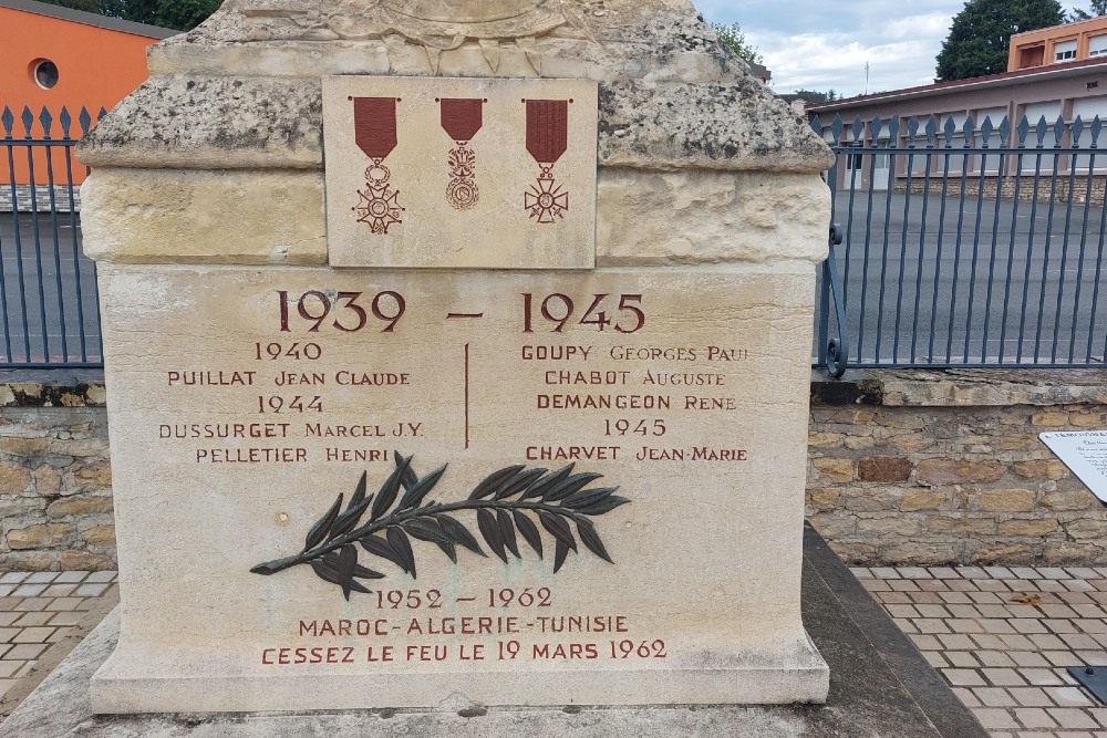 War Memorial Crches-sur-Sane #4