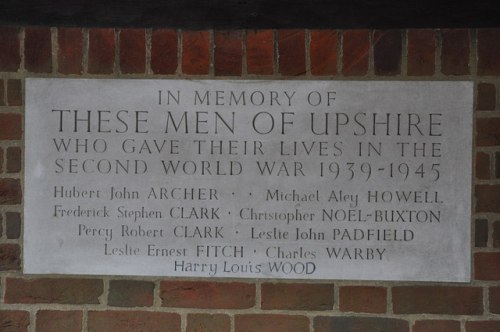 War Memorial Upshire #1