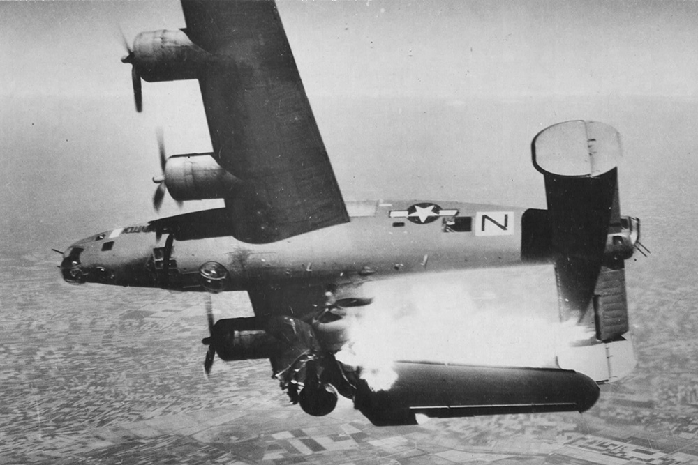 Crashlocatie Consolidated B-24L-15-FO Liberator 44-49972 #1