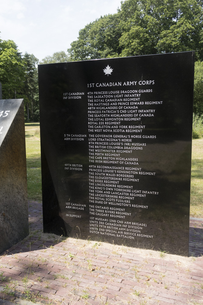 Memorial 1st Canadian Army Corps #4