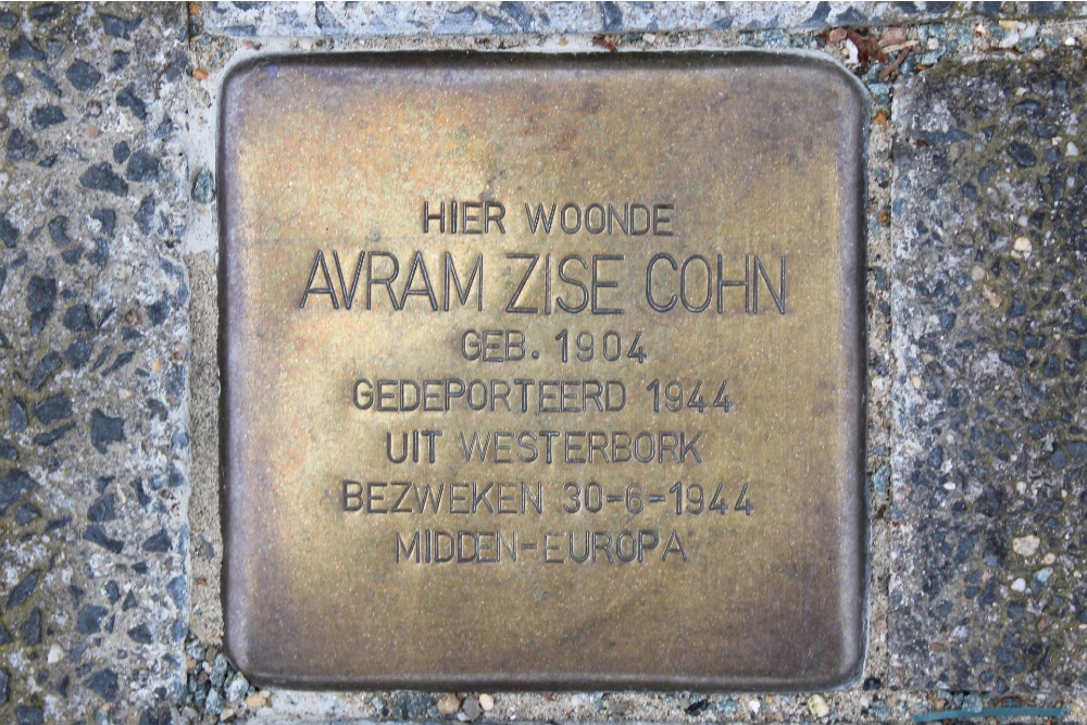 Stolperstein Jacob Catsstraat 16