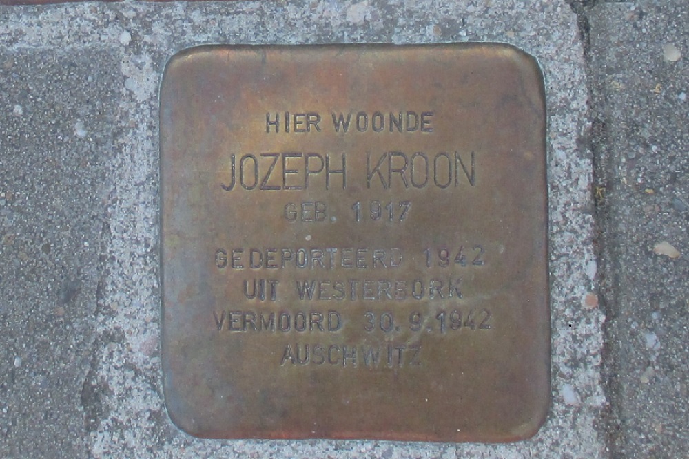 Stolpersteine Koningstraat 20 #3