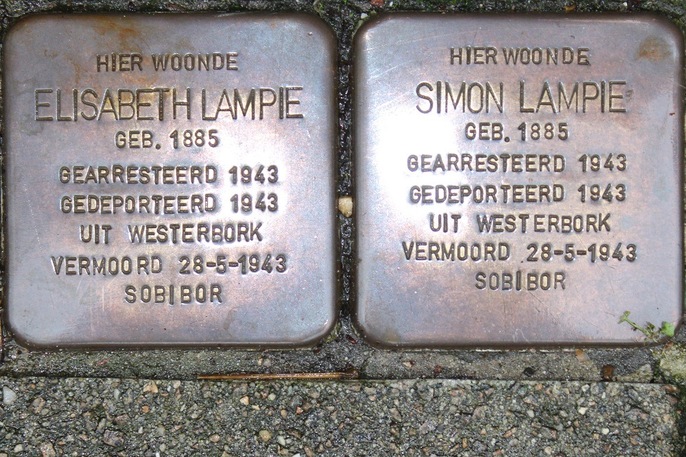 Stumbling Stones Gijsbrecht van Aemstelstraat 9 #1