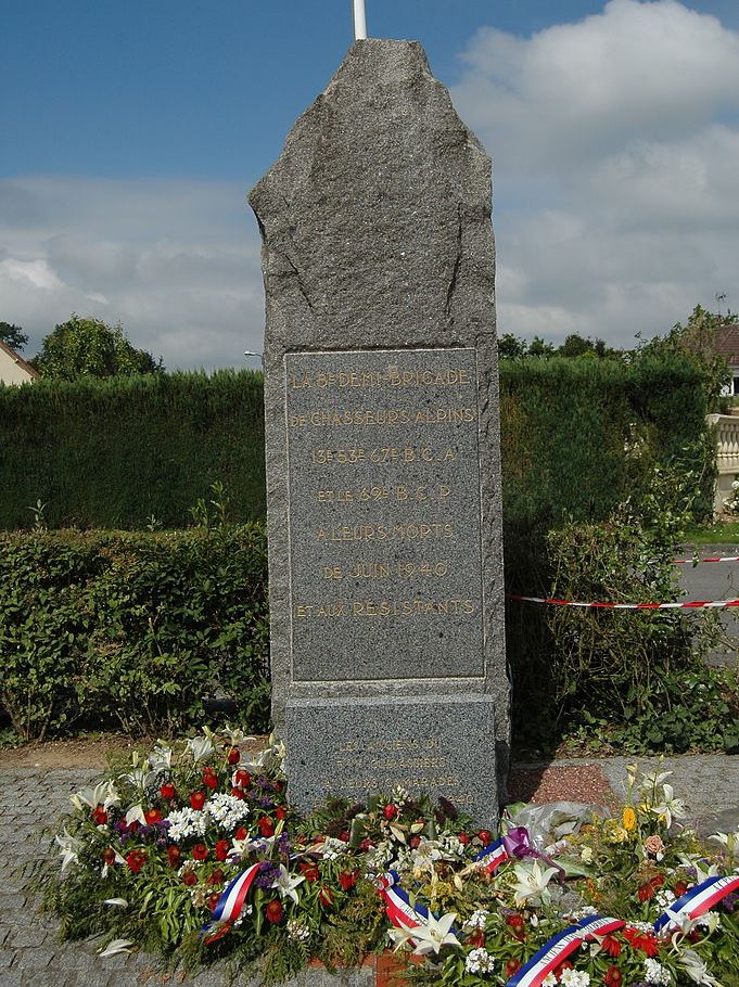 Monument 5e Demi-brigade de Chasseurs Alpins
