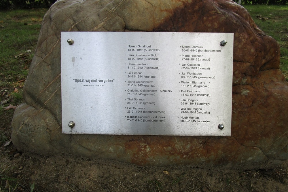 Memorial Civilian Victims Herkenbosch #3