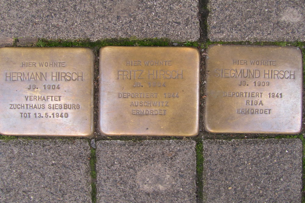 Stolpersteine Friesenstrae 71 #1