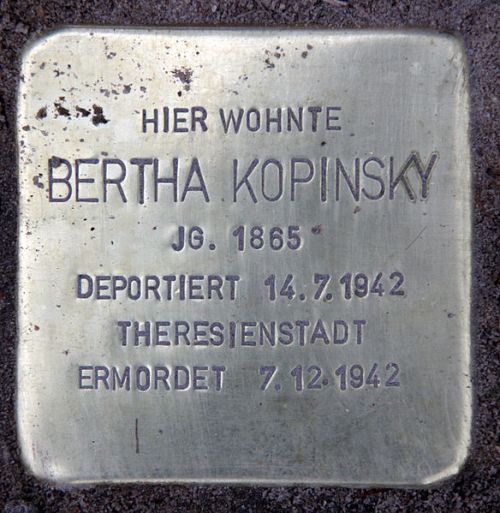 Stolpersteine Petzower Strae 13 #2