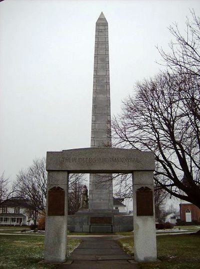 Oorlogsmonument Fort Recovery #1