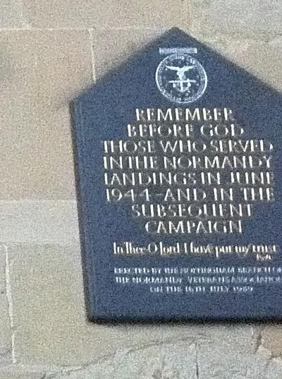 Memorials Wereldoorlogen St. Mary Church Nottingham #3