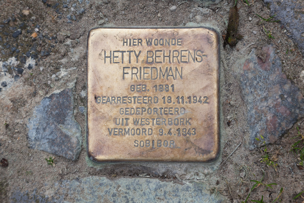 Stolperstein Muraltplein 47-49 #1